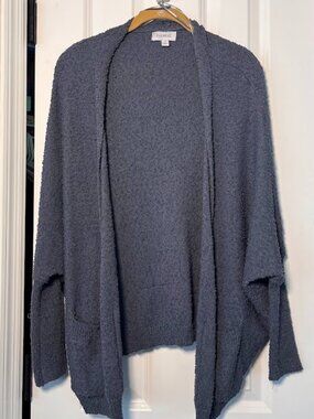 EVEREVE Open Front Knit Cardigan Sweater XS